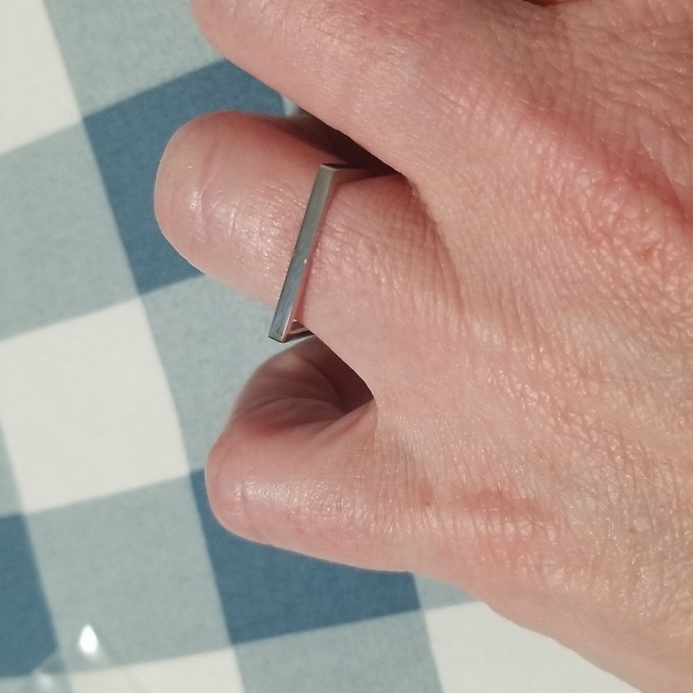 Stainless Steel Simple ring - Picture 9 of 12